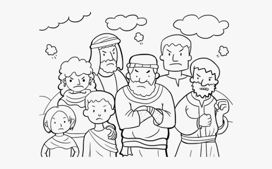 Transparent Angry Person Png - People Of Israel Drawing, Transparent Clipart