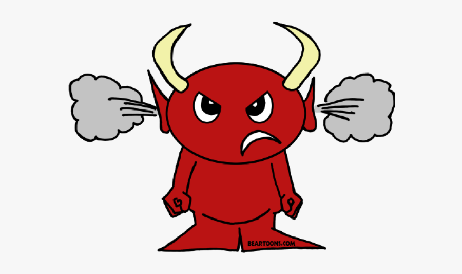 Angry Person Cartoon - Angry Funny Face Cartoon, Transparent Clipart