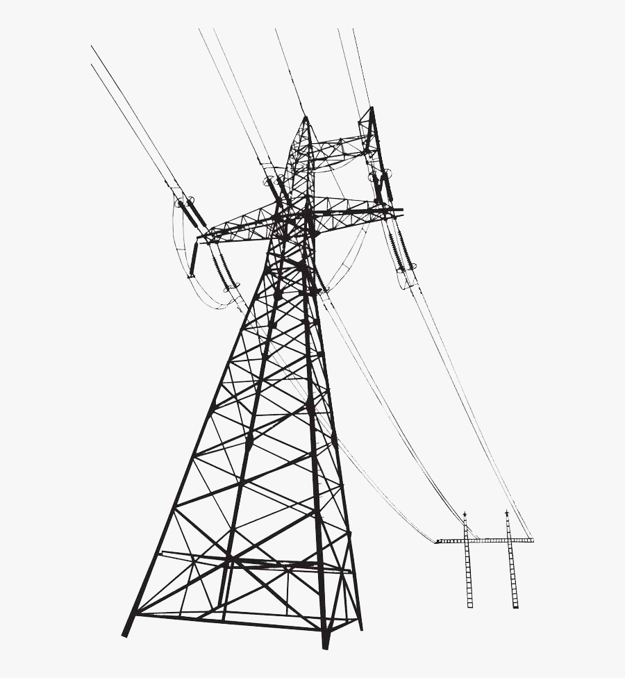 Power Transmission Royalty-free High Overhead Voltage - Smart Grid, Transparent Clipart