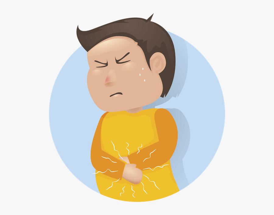 Humano Dolor De Estomago, Transparent Clipart