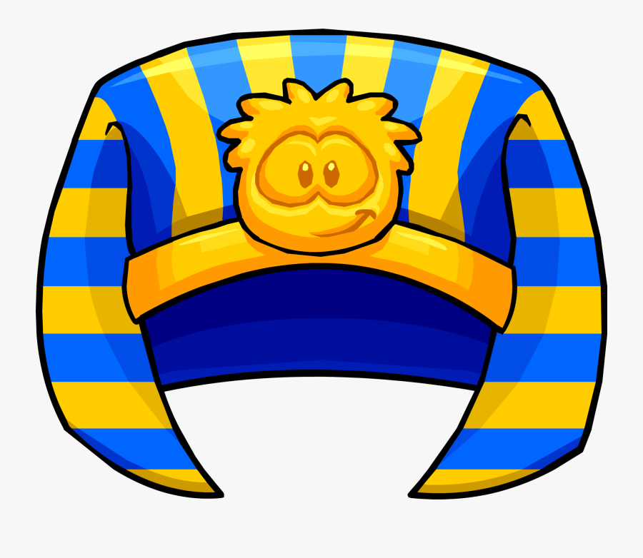 Headdress Clipart Pharaoh - Pharaoh Hat Clipart, Transparent Clipart