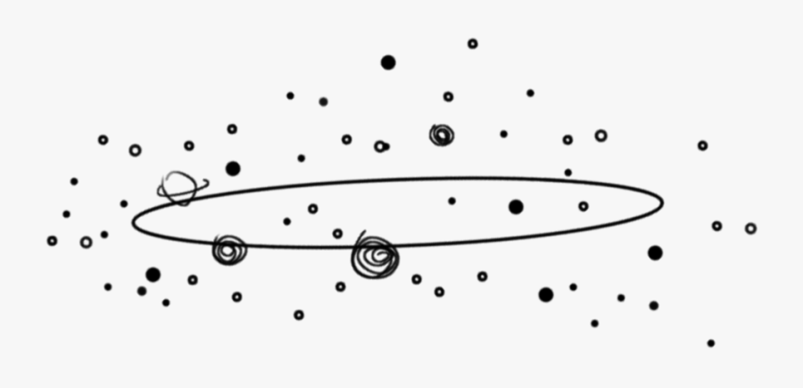 Universe Star Planet Tatoo Freetoedit - Line Art, Transparent Clipart