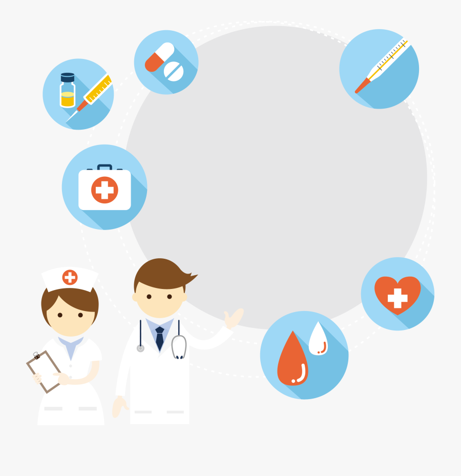Nursing Euclidean Vector - Cuidados De Enfermeria Dibujos, Transparent Clipart