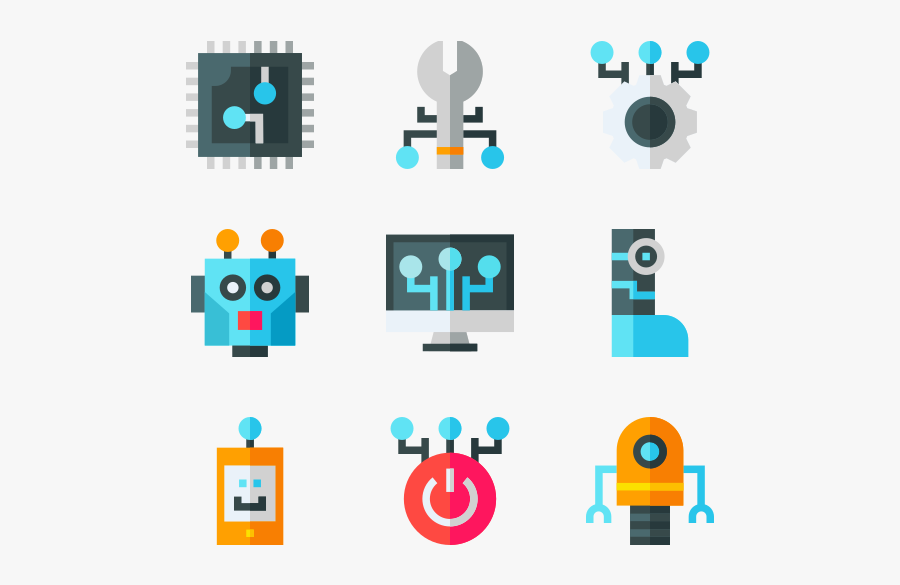 Robotics, Transparent Clipart