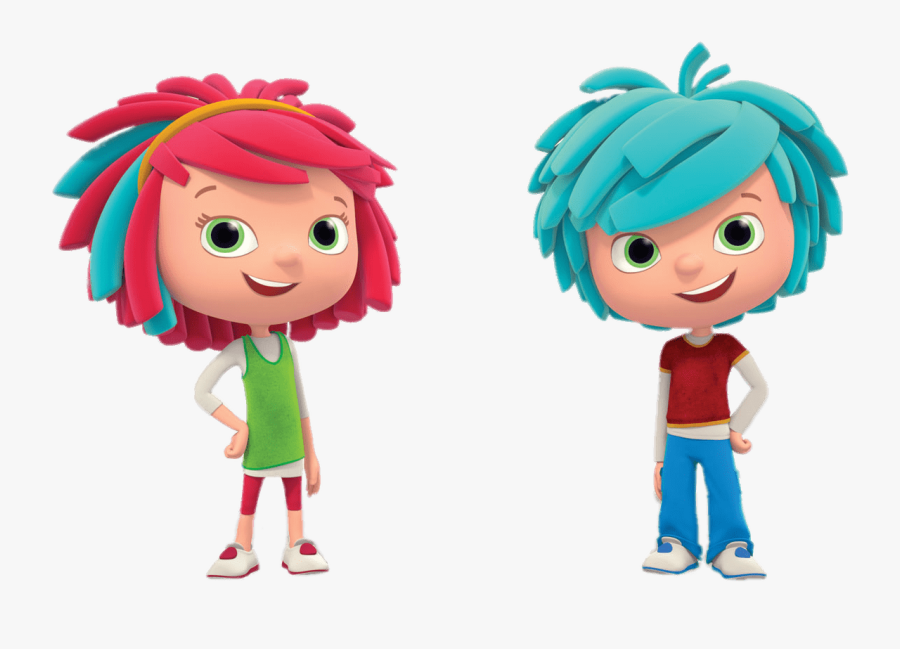 Yo Yo Girl And Boy - Cartoon, Transparent Clipart