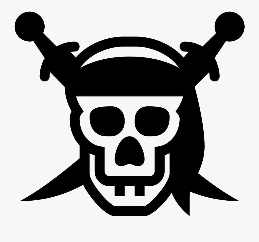 Of The Caribbean Filled - Pirate Of The Caribbean Icon, Transparent Clipart