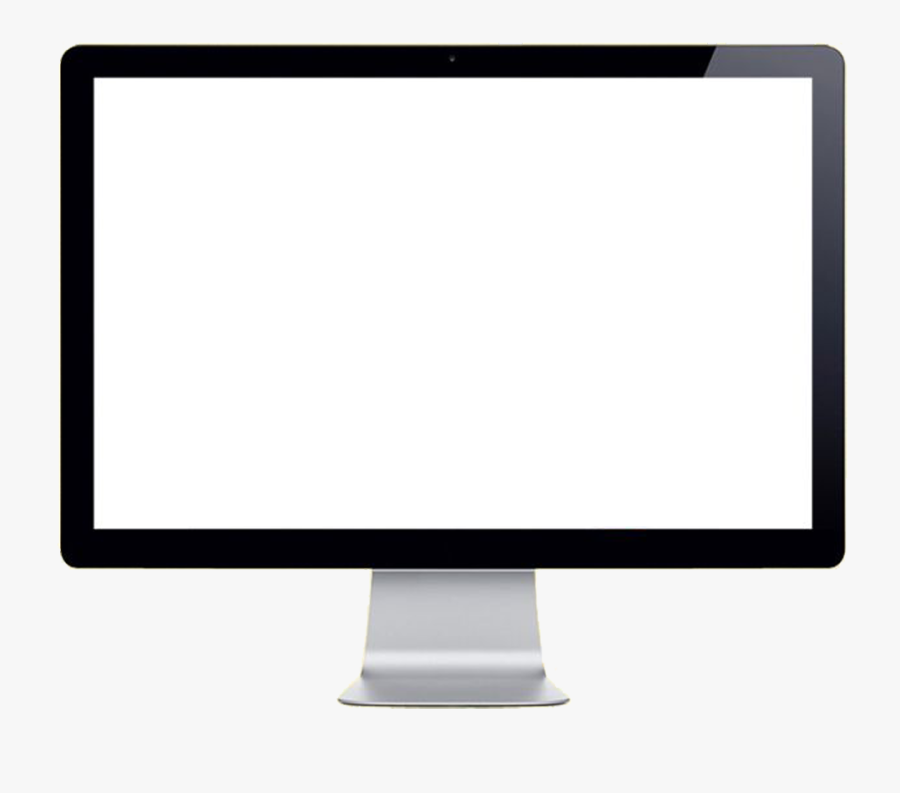 Blank Computer Screen Clipart My Computer White Icon , Free