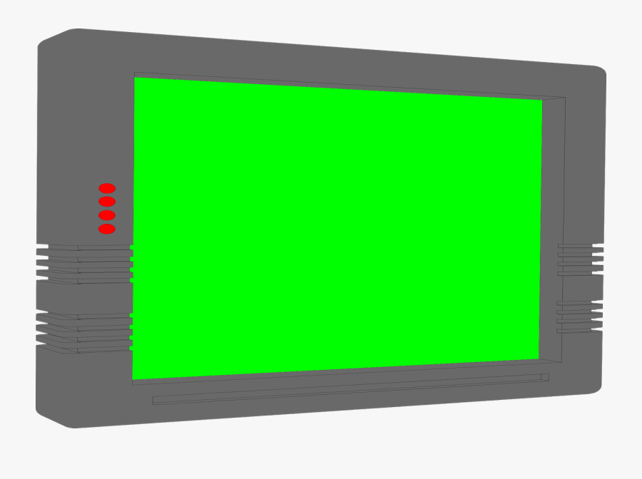 Screen Green Svg Clipart , Png Download - Màn Hình Xanh Lá Cây, Transparent Clipart