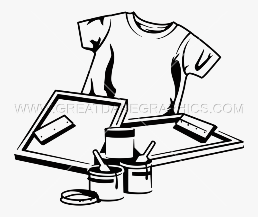 Screen Print Cliparts - Clip Art, Transparent Clipart