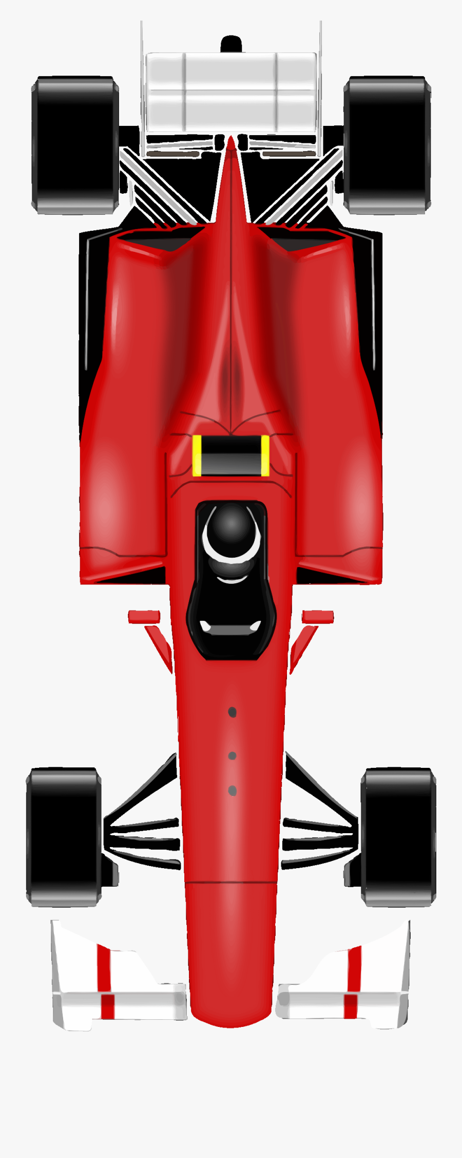 Racing Car 1 Clip Arts - スポーツ カー 上 から イラスト, Transparent Clipart