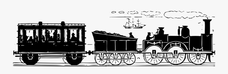 Train 19th Century Png, Transparent Clipart