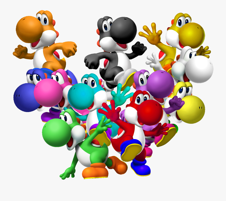 Transparent Googly Eyes - Yoshi Mario, Transparent Clipart