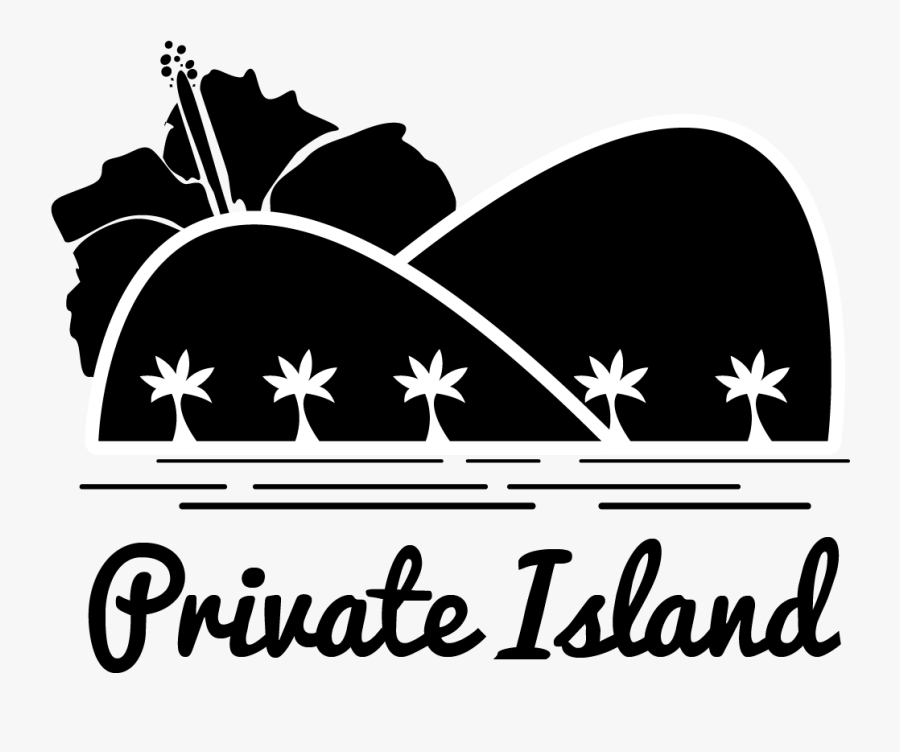 Private Island Icon Channel Island Surfboard Logo Png - Burger Font, Transparent Clipart