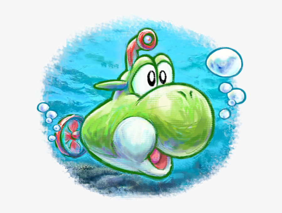 Nintendo Fanon Wiki - Super Mario World Yoshi Island Submarine, Transparent Clipart