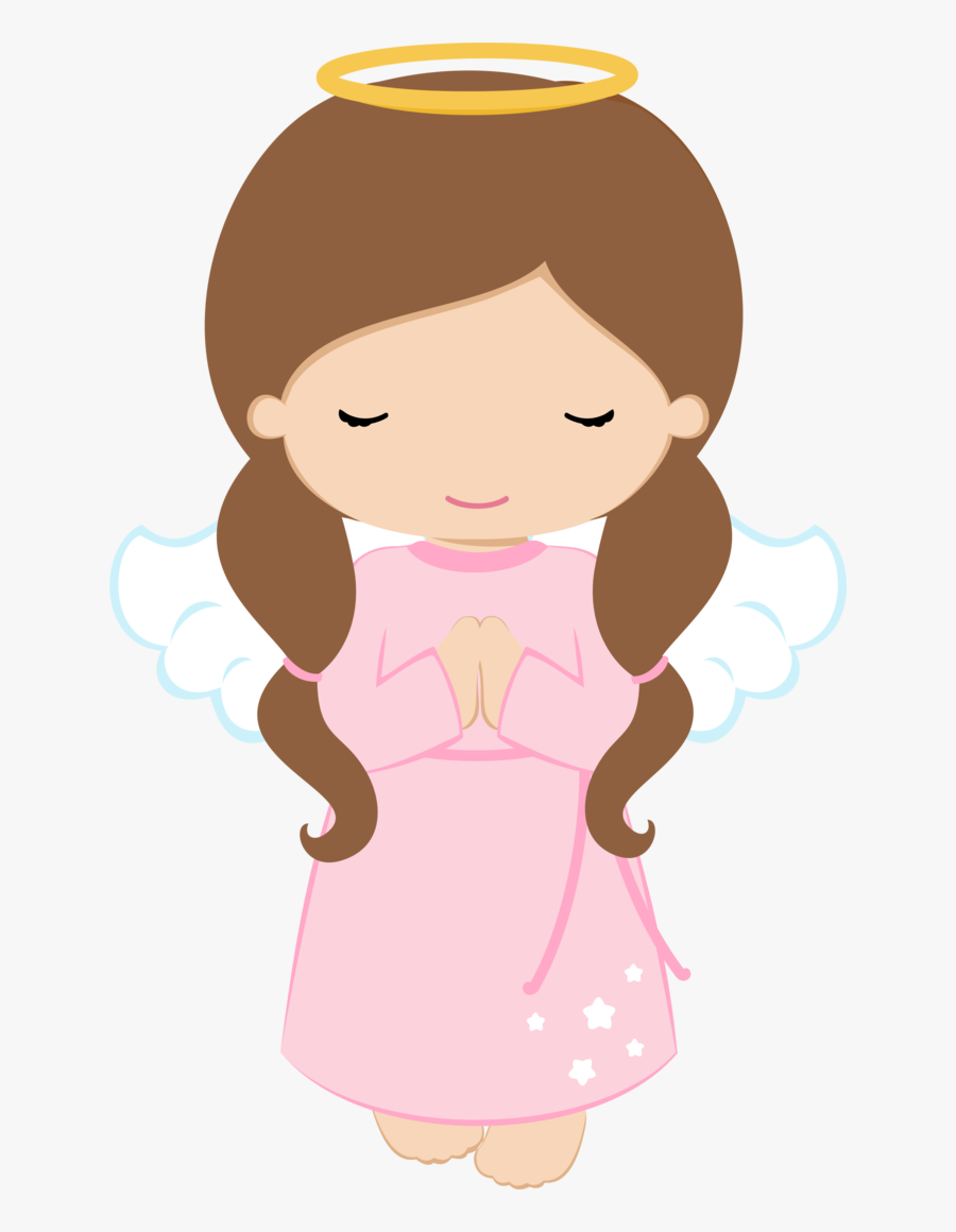 Transparent First Communion Clipart - Angel Girl Png, Transparent Clipart