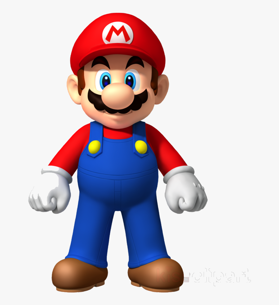 Mario Super Clipart New Bros Wii Luigi Transparent - Mario New Super Mario Bros Wii, Transparent Clipart