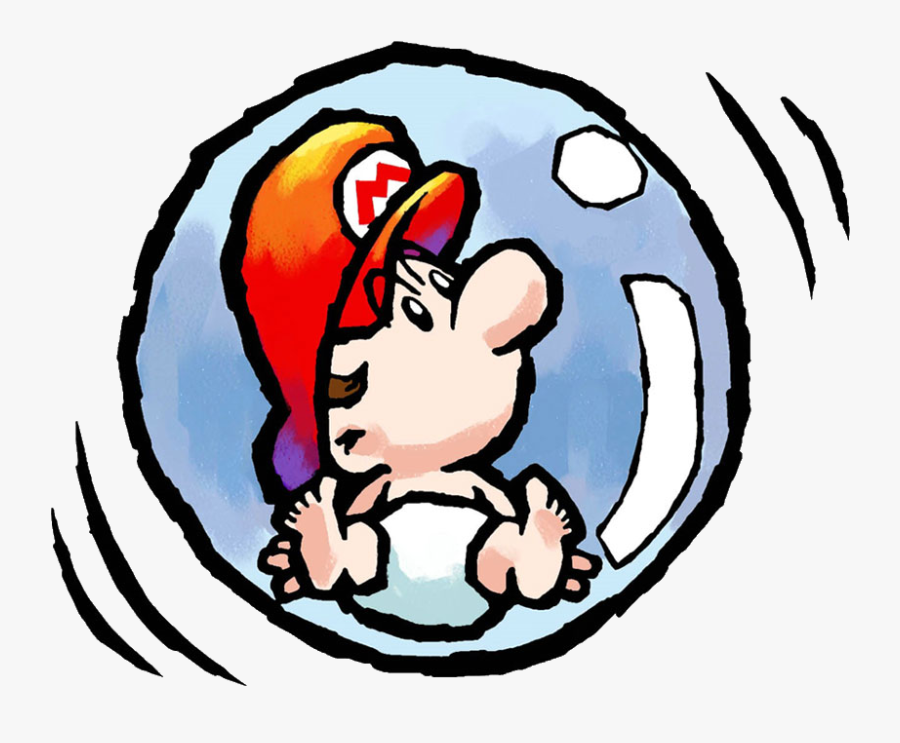 Yoshi Wiki, Your - Yoshi's Island Baby Mario, Transparent Clipart