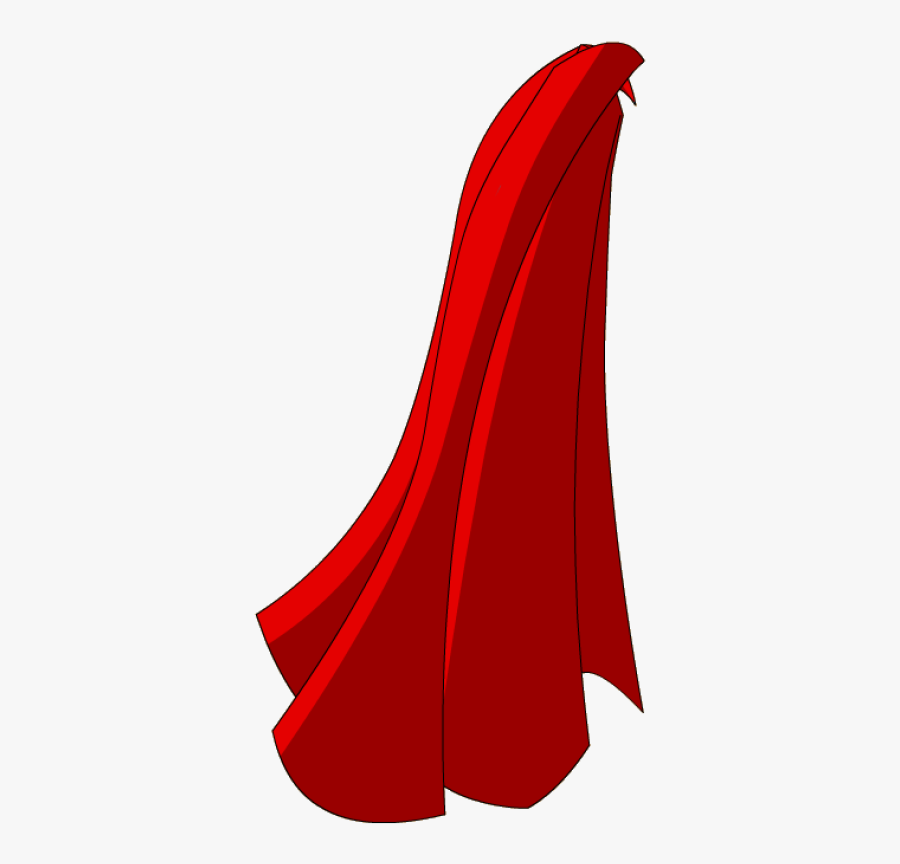 Red Herou0027s Cape - Red Cape Png, Transparent Clipart