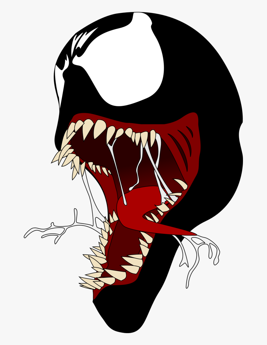 Transparent Background Venom Logo, Transparent Clipart