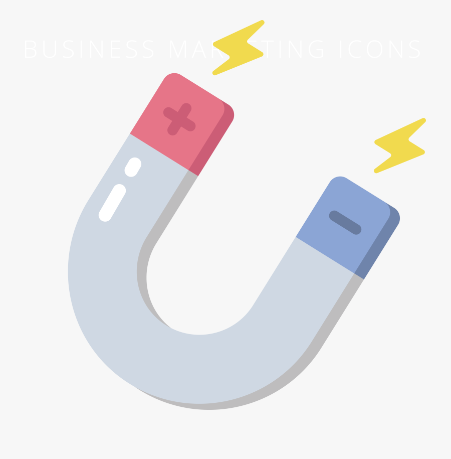 Magnetic Forces, Transparent Clipart