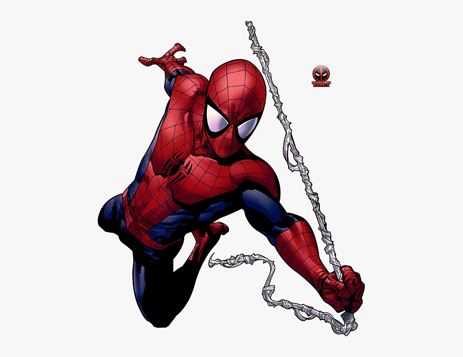 America Spiderman Spider-man Venom Miles Ultimate Morales - Spider Man Transparent Comic, Transparent Clipart