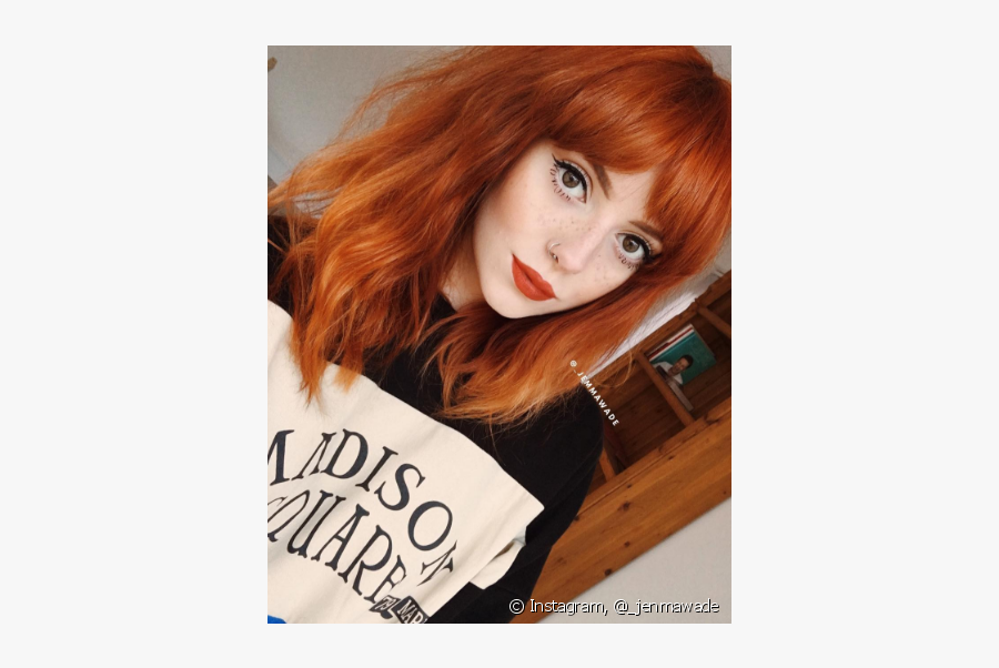 Clip Art Veja Fotos Dos Tons - Melhores Tons De Ruivo, Transparent Clipart