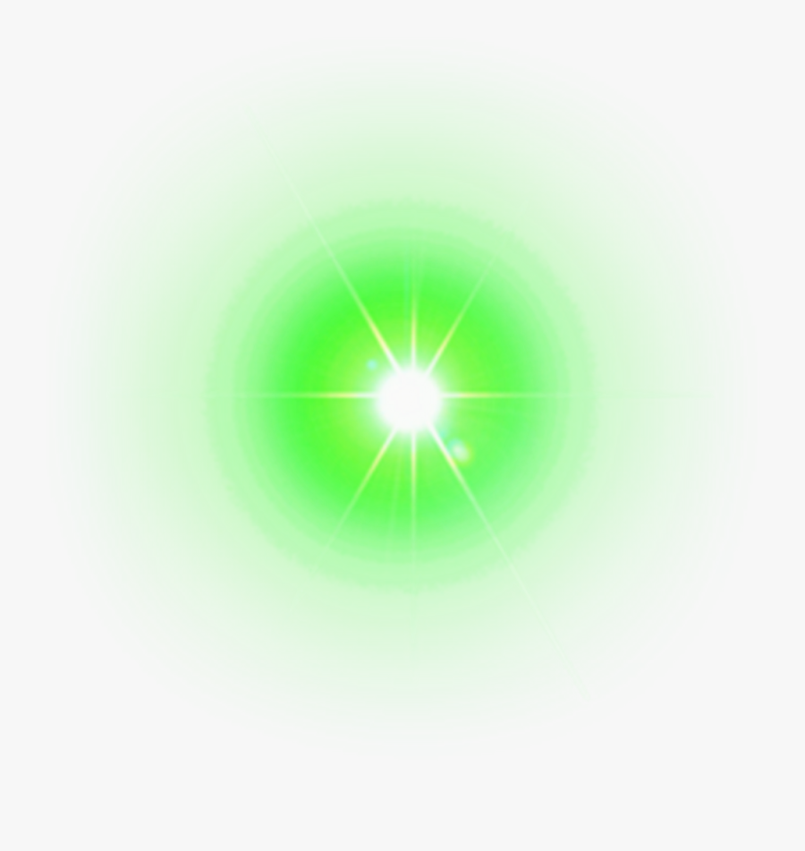 Clip Art Glowing Green Eyes - Green Lens Flare Png, Transparent Clipart