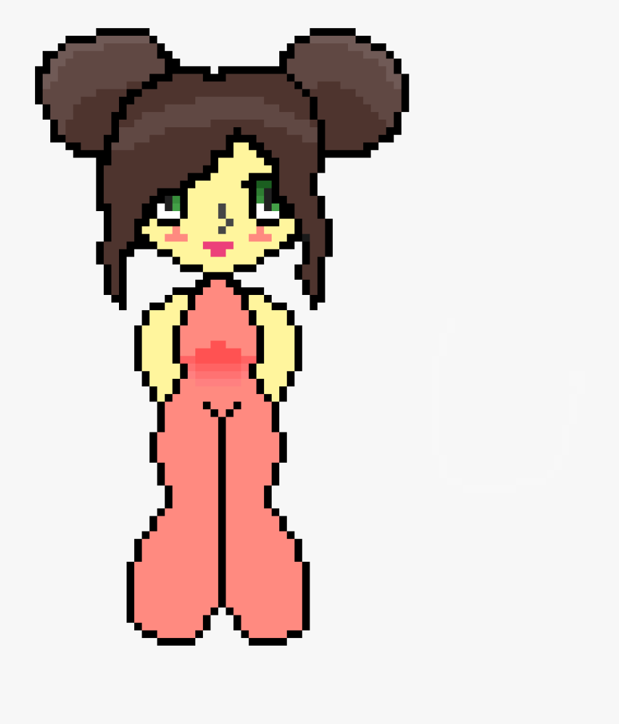 Brown Hair Green Eyes - Dr Stone Pixel Art, Transparent Clipart