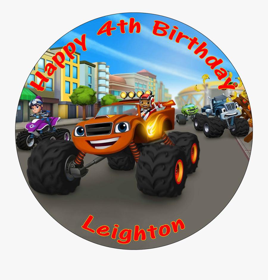 Transparent Blaze Monster Machine Clipart - Blaze And The Monster Machines Background, Transparent Clipart