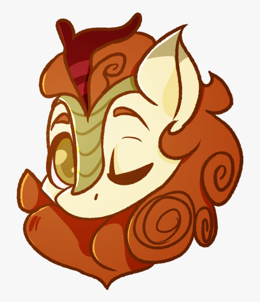 Pokeskygirl, Autumn Blaze, Awwtumn Blaze, Bust, Colored - Cartoon, Transparent Clipart