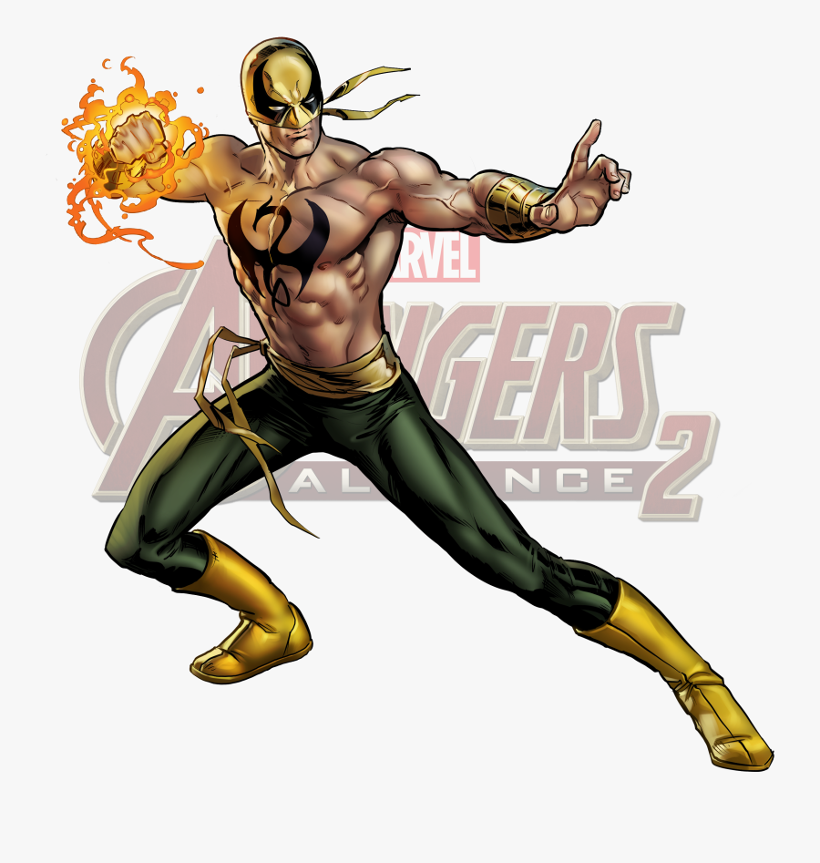 Deadpool Clipart Marvel Ultimate Alliance - Marvel Ultimate Alliance 2 Iron Fist Costumes, Transparent Clipart