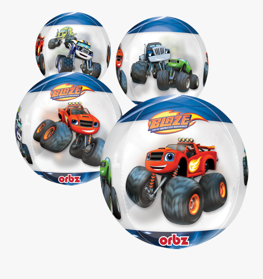 Orbz Trnsp Blaze - Blaze And The Monster Machines Balloons, Transparent Clipart