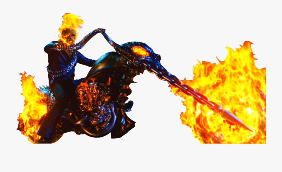 Ghost Rider Clipart Transparent - Ghost Rider Bike Png, Transparent Clipart