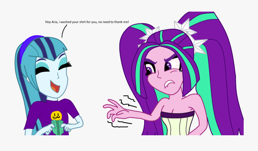 Angry, Aria Blaze, Artist - Aria Blaze Angry, Transparent Clipart