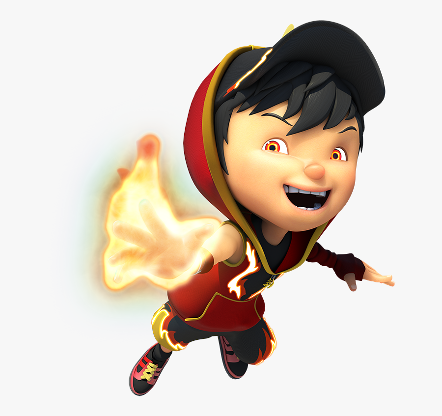 Meteor Clipart Flaming - Boboiboy Blaze, Transparent Clipart
