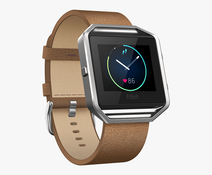 Fitbit Blaze Leather Strap - Fitbit Blaze Smart Watch, Transparent Clipart