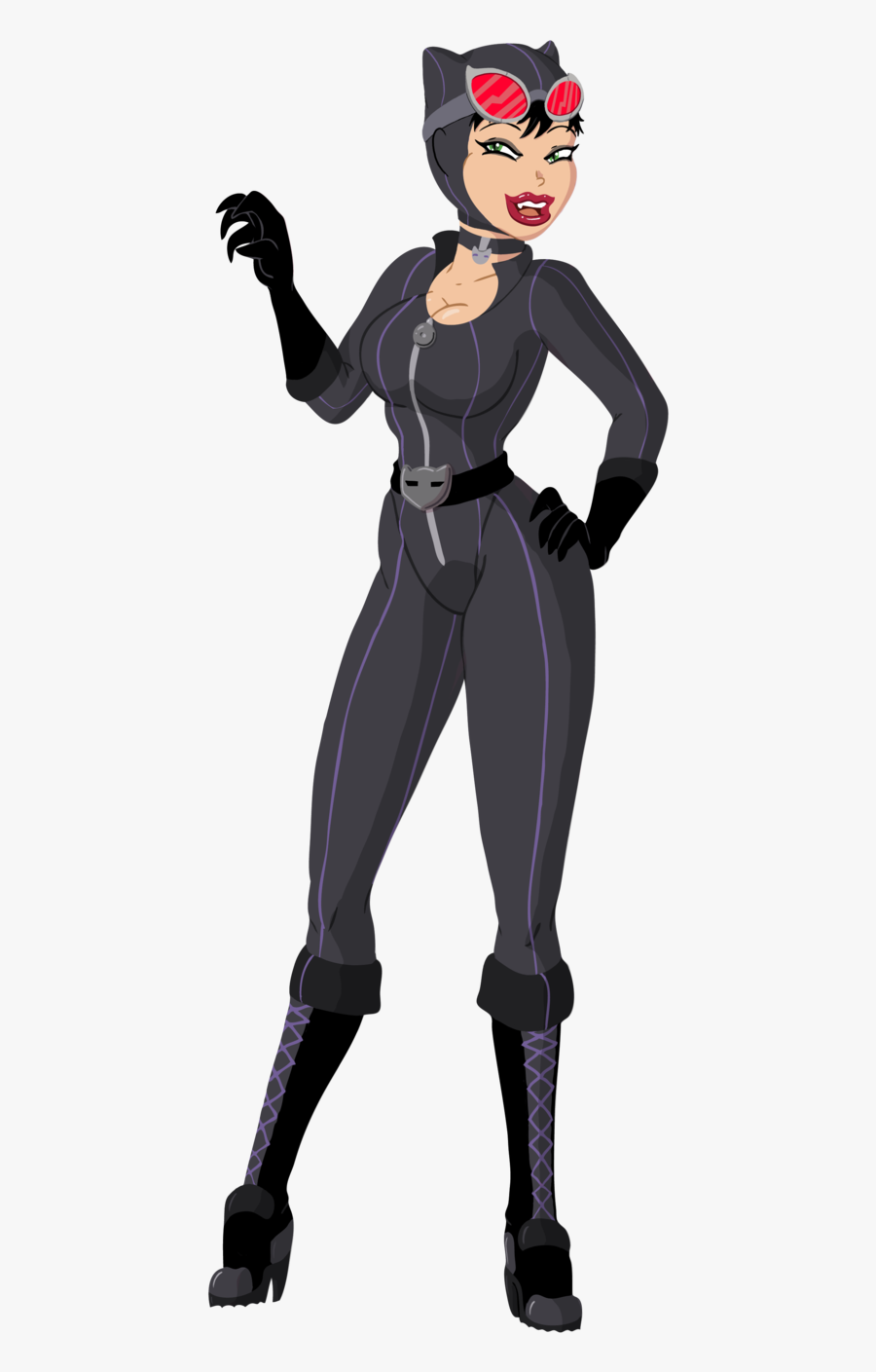 Arkham City Joker Bane - Catwoman P0ng, Transparent Clipart