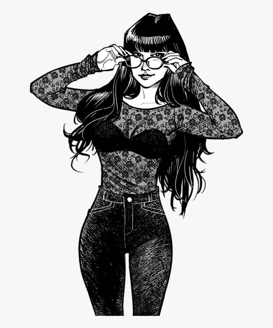 Catwoman Clipart Transparent Tumblr - Illustration, Transparent Clipart