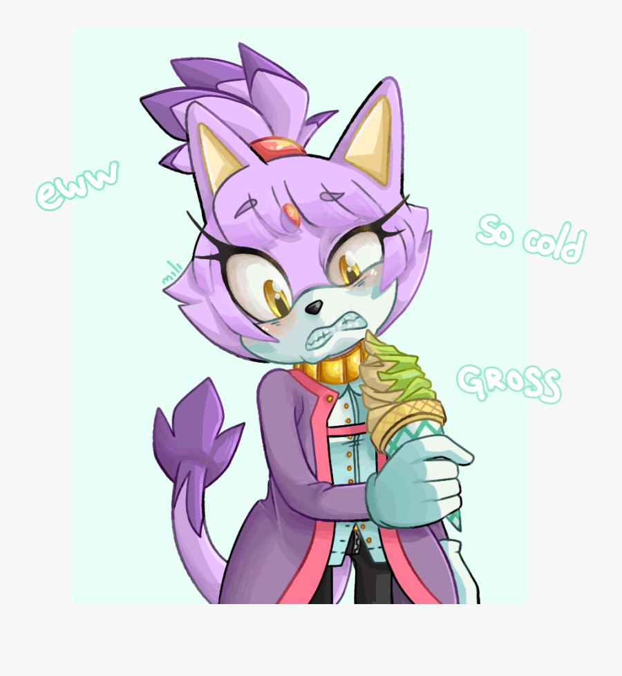 Transparent Cat Shadow Clipart - Blaze The Cat Gif, Transparent Clipart