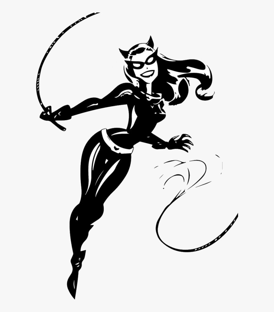 Catwoman Batman Comics Cartoon Animated Series - Bruce Timm Catwoman, Transparent Clipart