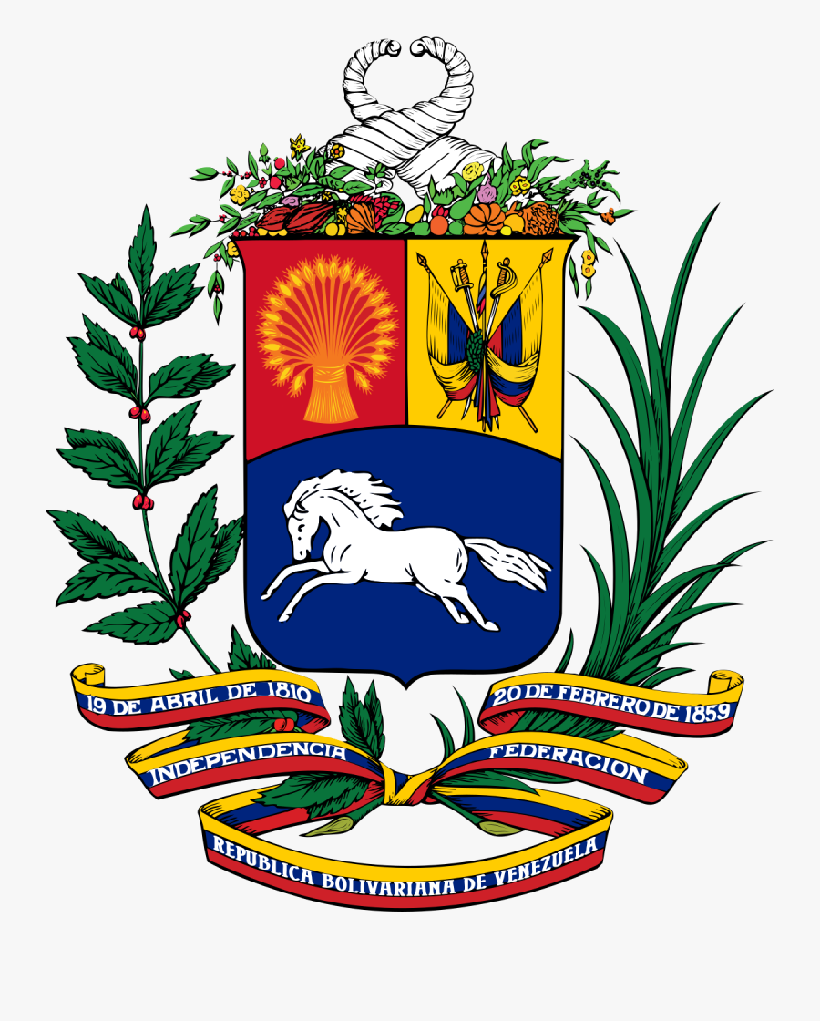 Venezuela Coat Of Arms, Transparent Clipart