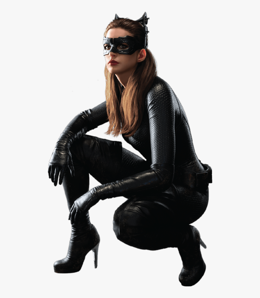 Anne Hathaway Cat Woman Transparent Png - Catwoman Anne Hathaway, Transparent Clipart