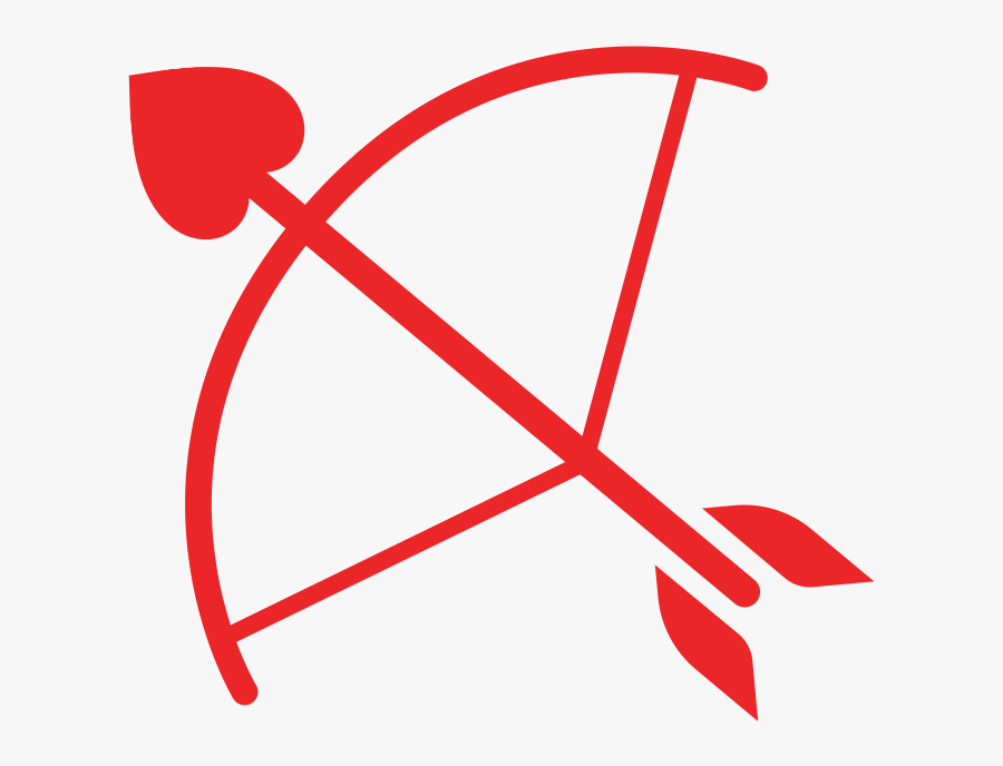 Arrow And Bow Png Vector - Transparent Background Bow And Arrow Cartoon, Transparent Clipart