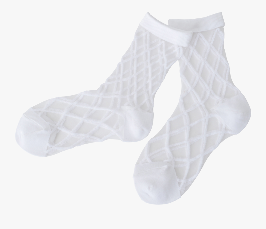 East End Highlanders Sheer Kid"s Crew Socks In Off-white - Sock, Transparent Clipart