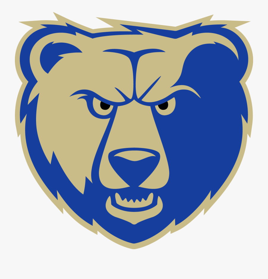 Chicago Bears Logotipos 2 Grizzly Bear - Logos A 2 Colores, Transparent Clipart