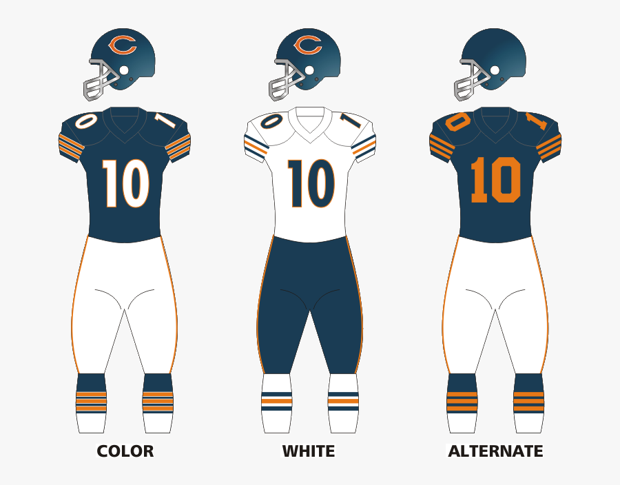 Chicago Bears Logo Png - Bears Home And Away Jerseys, Transparent Clipart
