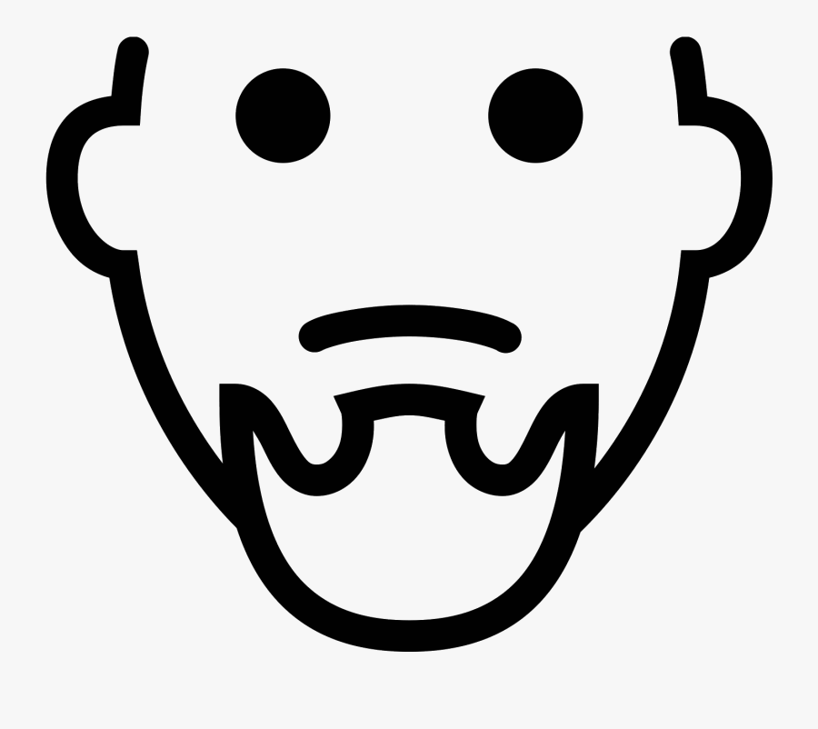 Transparent Goatee Clipart - Transparent Png Goatee, Transparent Clipart