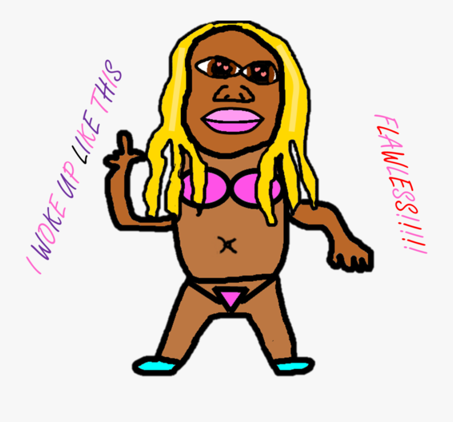 Beyonce Clipart Cartoon - Beyonce As A Cartoon, Transparent Clipart