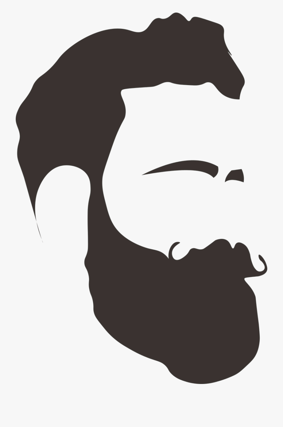 Logo - Man Face Profile Clipart, Transparent Clipart