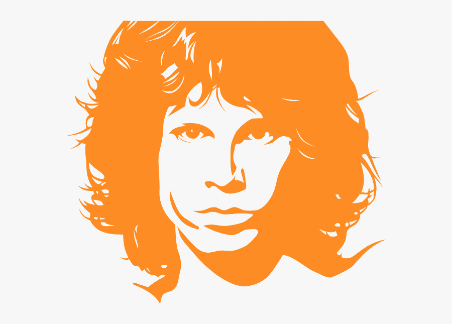 Jim Morrison The Doors Drawing, Transparent Clipart